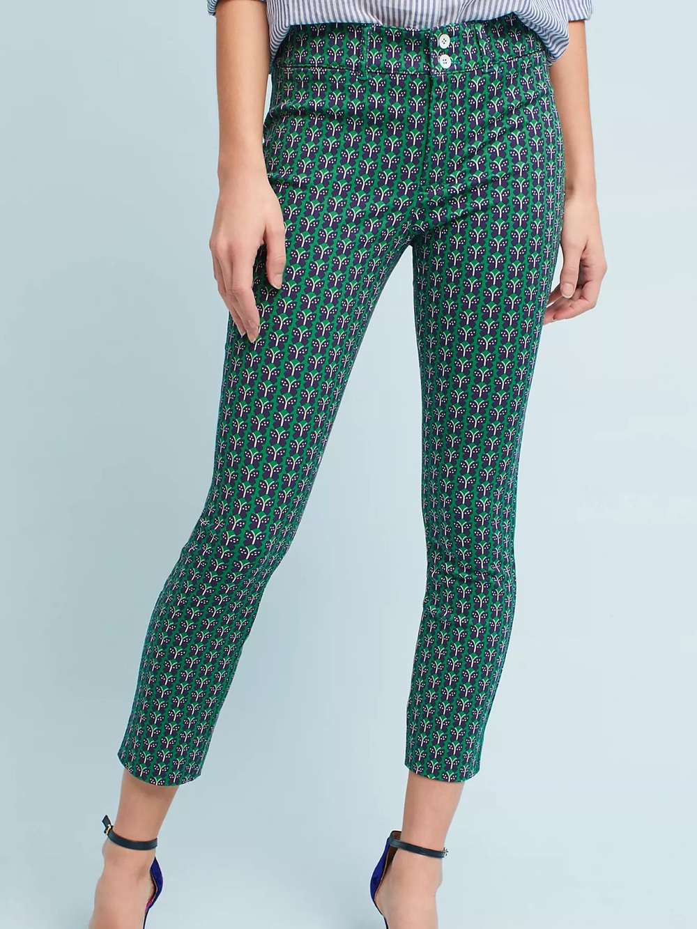 Anthropologie The Essential Slim Trousers